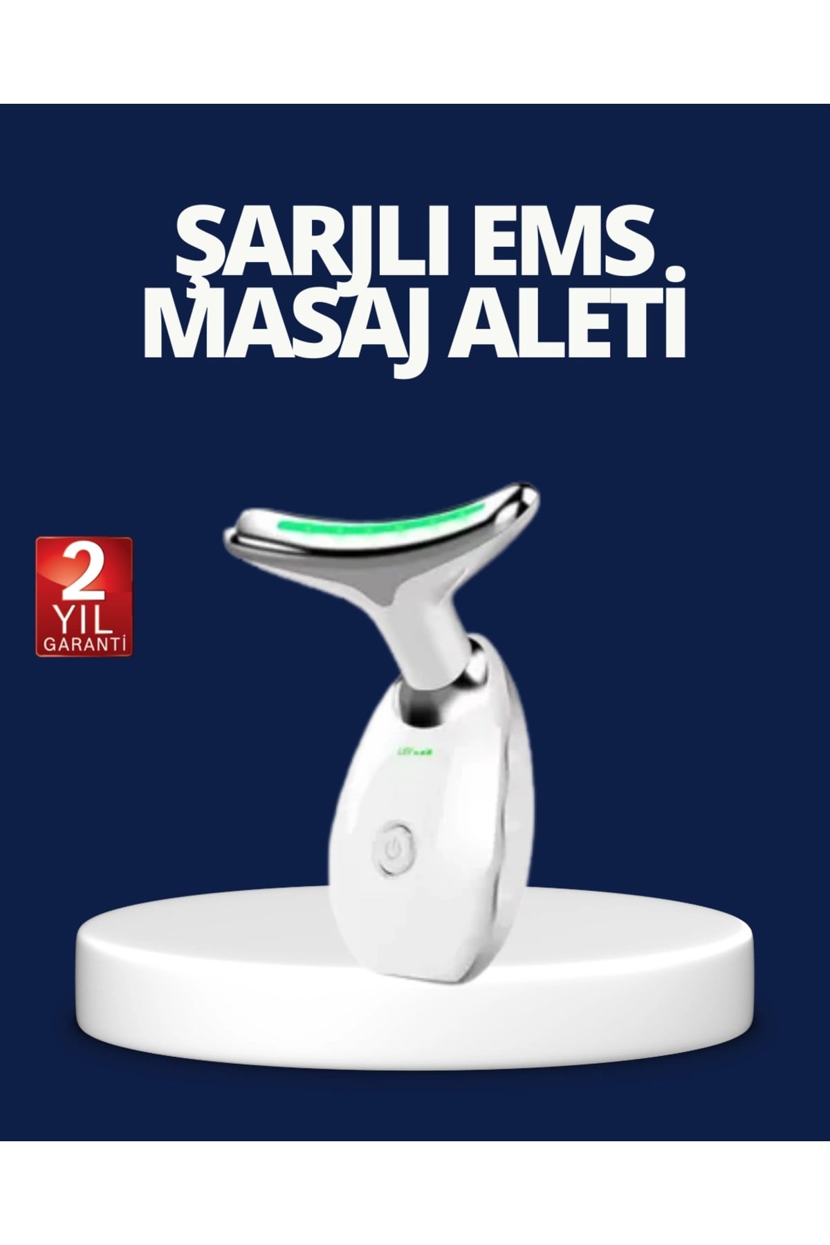 Yüz ve Boyun Sıkılaştırıcı Cilt Bakım Cihazı | EMS Mikro Akım &