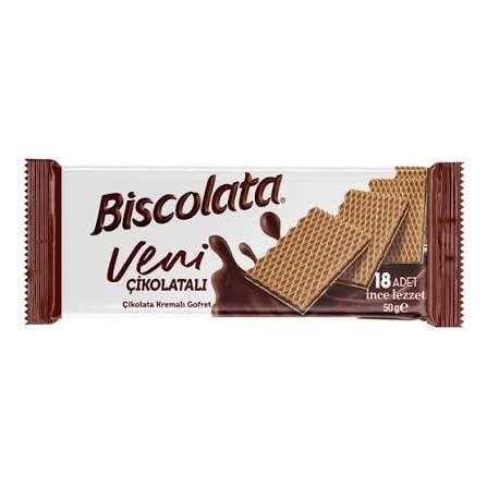 BİSCOLATA VENİ ÇİKOLATALI 50GR*4