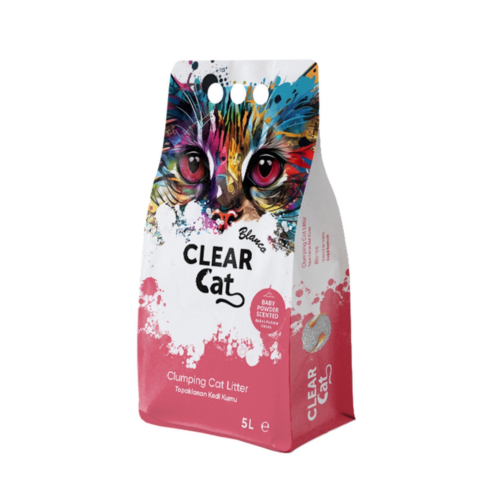 CLEAR CAT KEDİ KUMU 5 LT