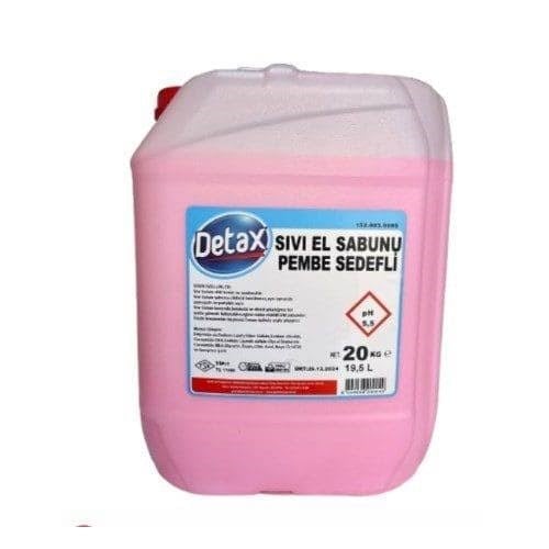DETAX SIVI EL SABUNU PEMBE EKO 20 LT
