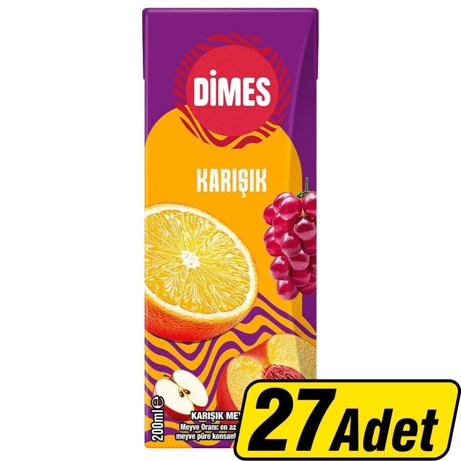 DİMES KARIŞIK 200ML*27*150
