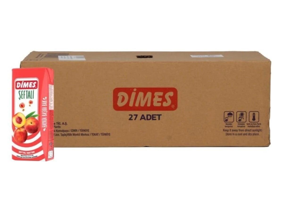 DİMES ŞEFTALİ 200ML*27*150