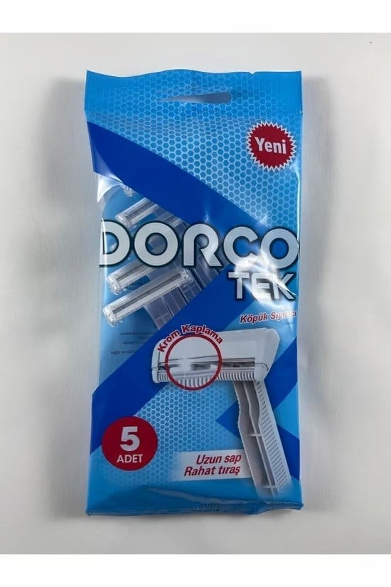 DORCO TEK BIÇAK 5Lİ POŞET
