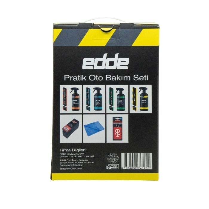 EDDE 7 Lİ PRATİK KUTU OTO BAKIM SETİ