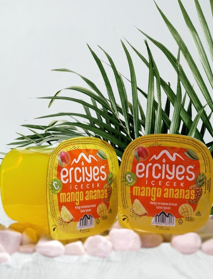 ERCİYES LİMONATA BARDAK MANGO 40LI