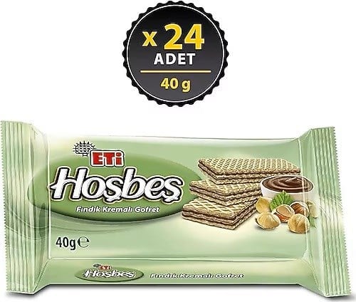 ETİ HOŞBEŞ FINDIK KREMALI*40GR