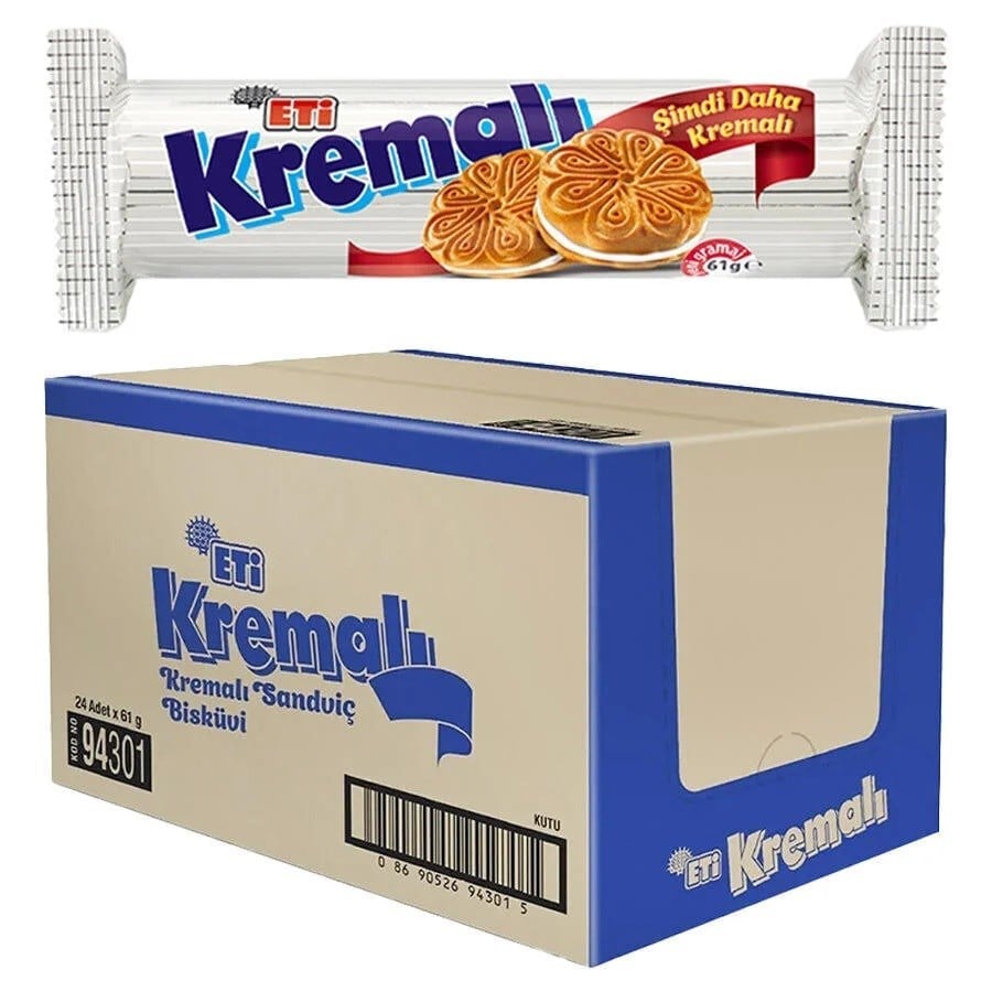 ETİ KREMALI 61 GR*24