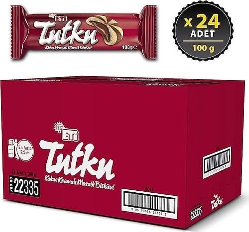 ETİ TUTKU 100 GR*24