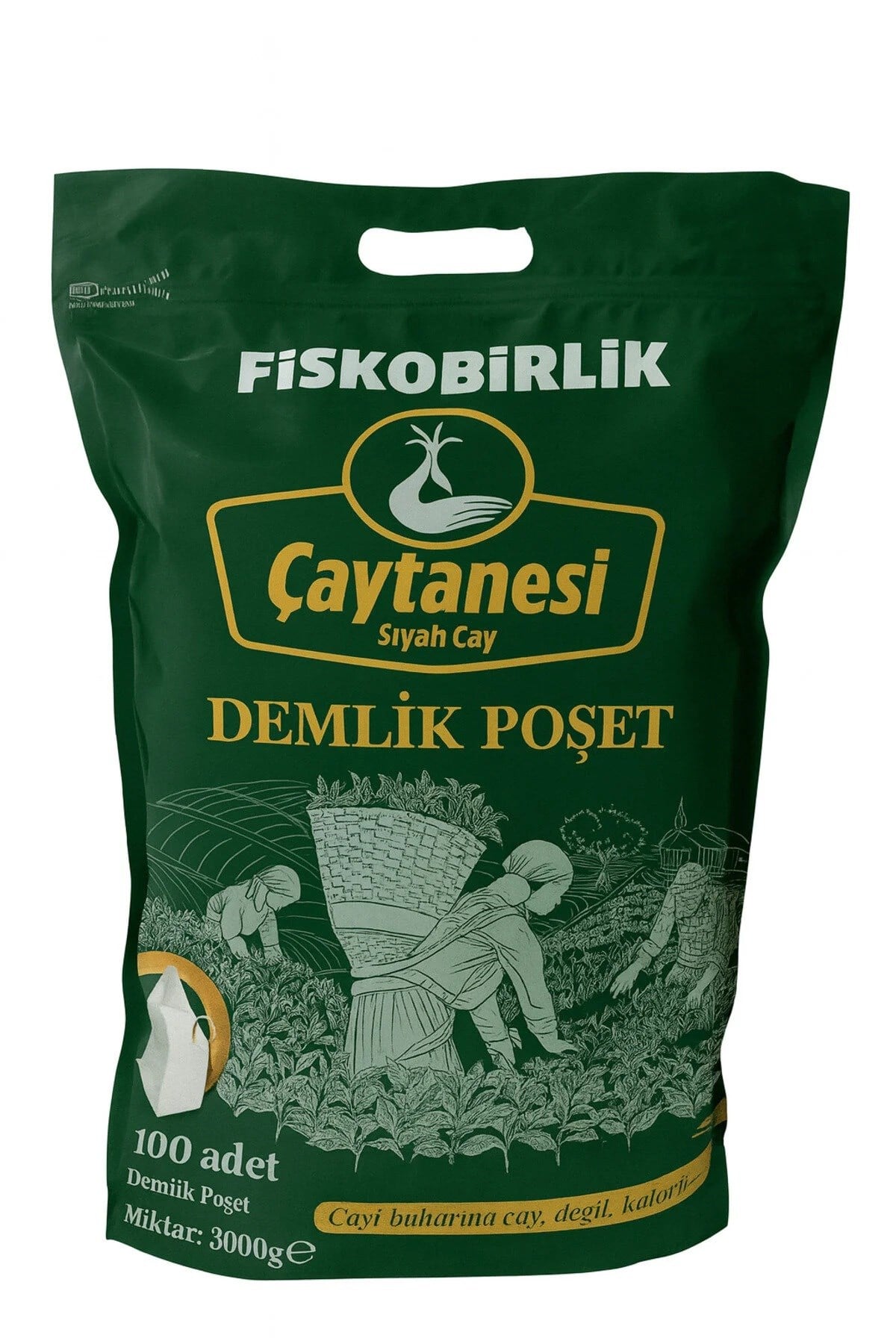 FİSKOBİRLİK JUMBO DEMLİK POŞET 3KG