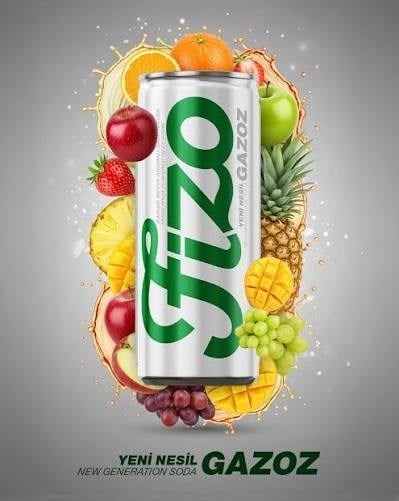 FİZO KARIŞIK MEYVE AROMALI GAZOZ 330ML*24
