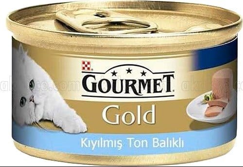 GOURMET KIYILMIŞ TON YAŞ KEDİ MAMASI