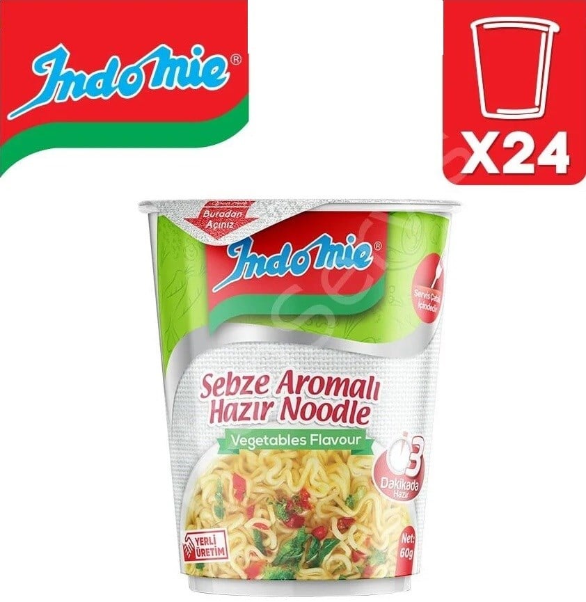 İNDOMİE BARDAK SEBZELİ*24*80