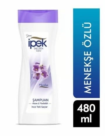 İPEK MENEKŞE ŞAMPUAN 480 ML*12