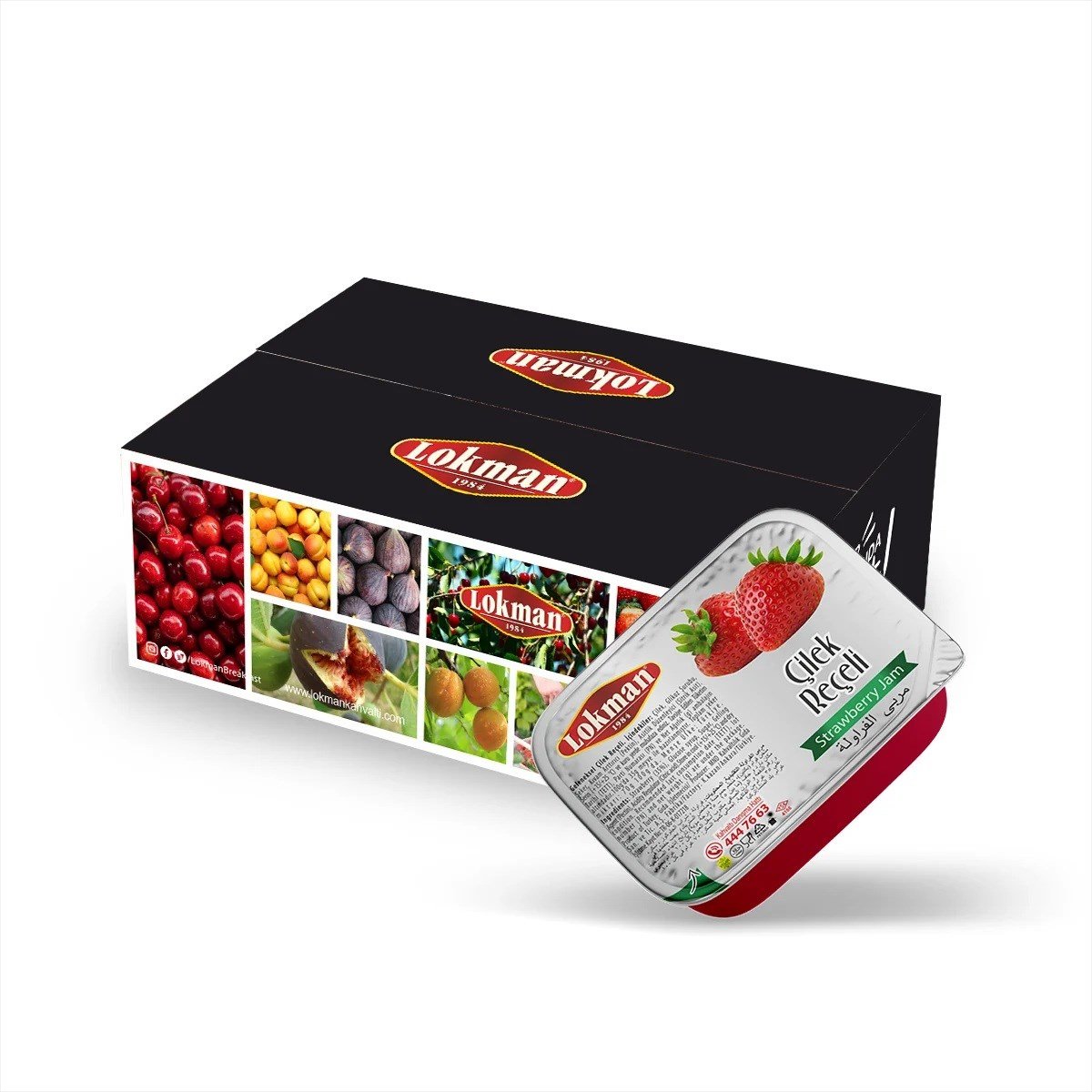 LOKMAN PİKNİK ÇİLEK REÇELİ 20GR*100