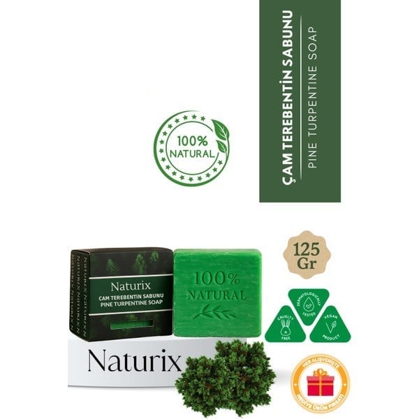 NATURİX KUTULU ÇAM SABUNU