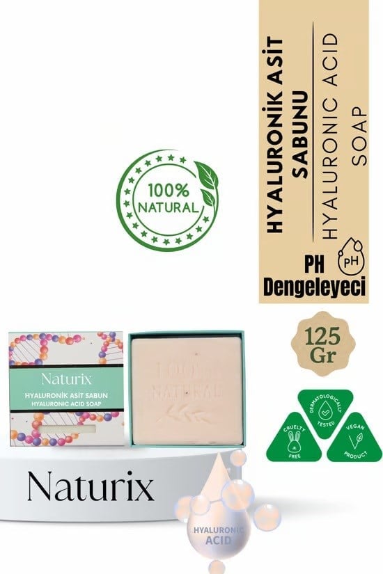 NATURİX KUTULU HYLURONİK ASİT SABUN