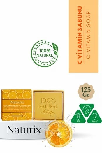 NATURİX KUTULU LİMON C VİTAMİN SABUN