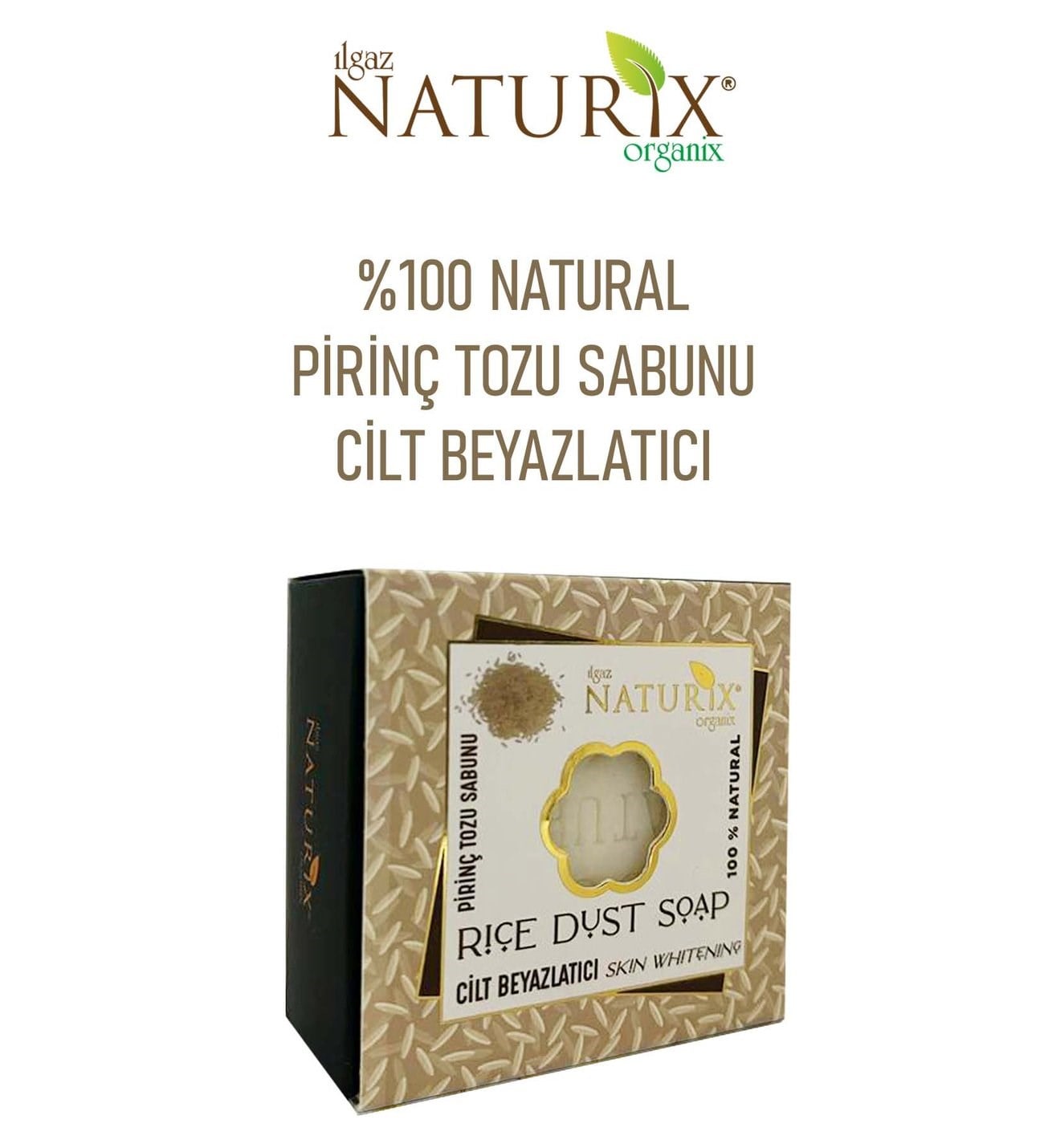 NATURİX KUTULU PİRİNÇ TOZU SABUN