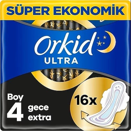ORKİD ULTRA GECE EXTRA 4LÜ 16LI*10 NO:4