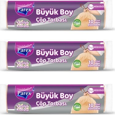 PAREX ÇÖP POŞETİ BÜZGÜLÜ BÜYÜK *25