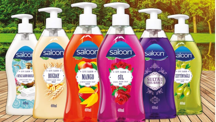 SALOON SIVI SABUN 400ML*12