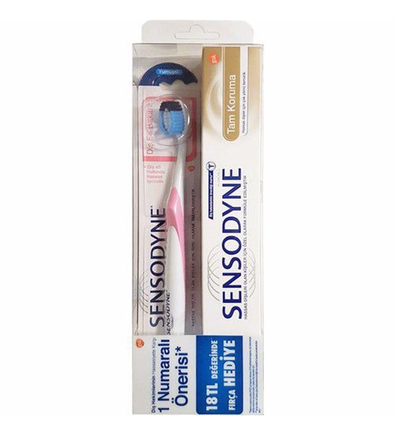 SENSODYNE MACUN + FIRÇA 2Lİ SET