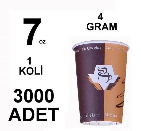 SLH- KARTON BARDAK 7 OZ 4,1 GR
