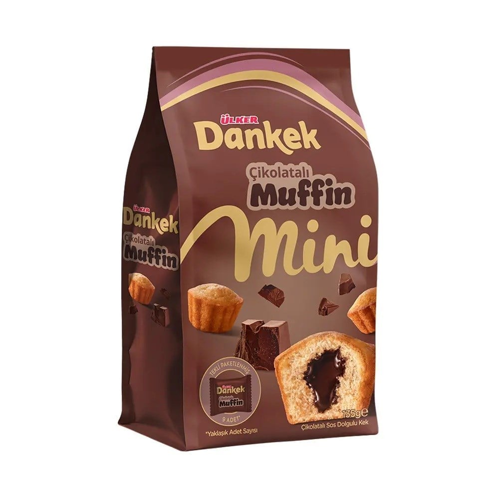 ÜLKER DANKEK MİNİ ÇİK. MUFFİN 135GR*10
