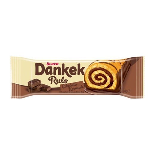 ÜLKER DANKEK RULO DİLİM ÇİK. 28GR*15