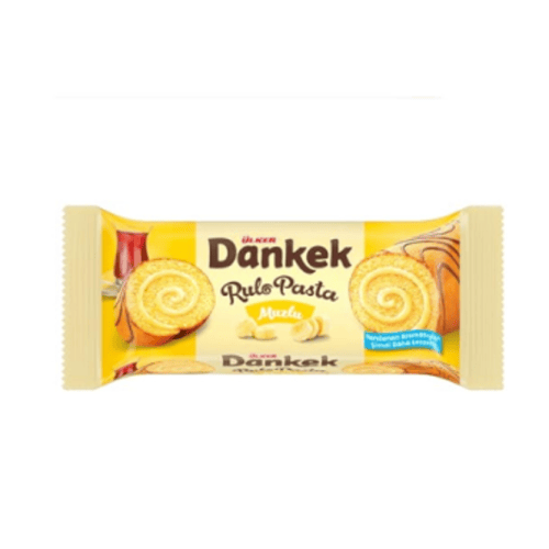 ÜLKER DANKEK RULO PASTA MUZLU 235GR*8