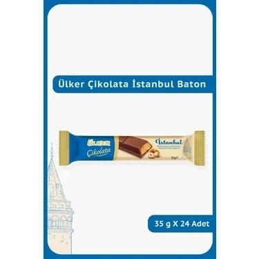 ÜLKER İSTANBUL FINDIK BATON 35 GR*24