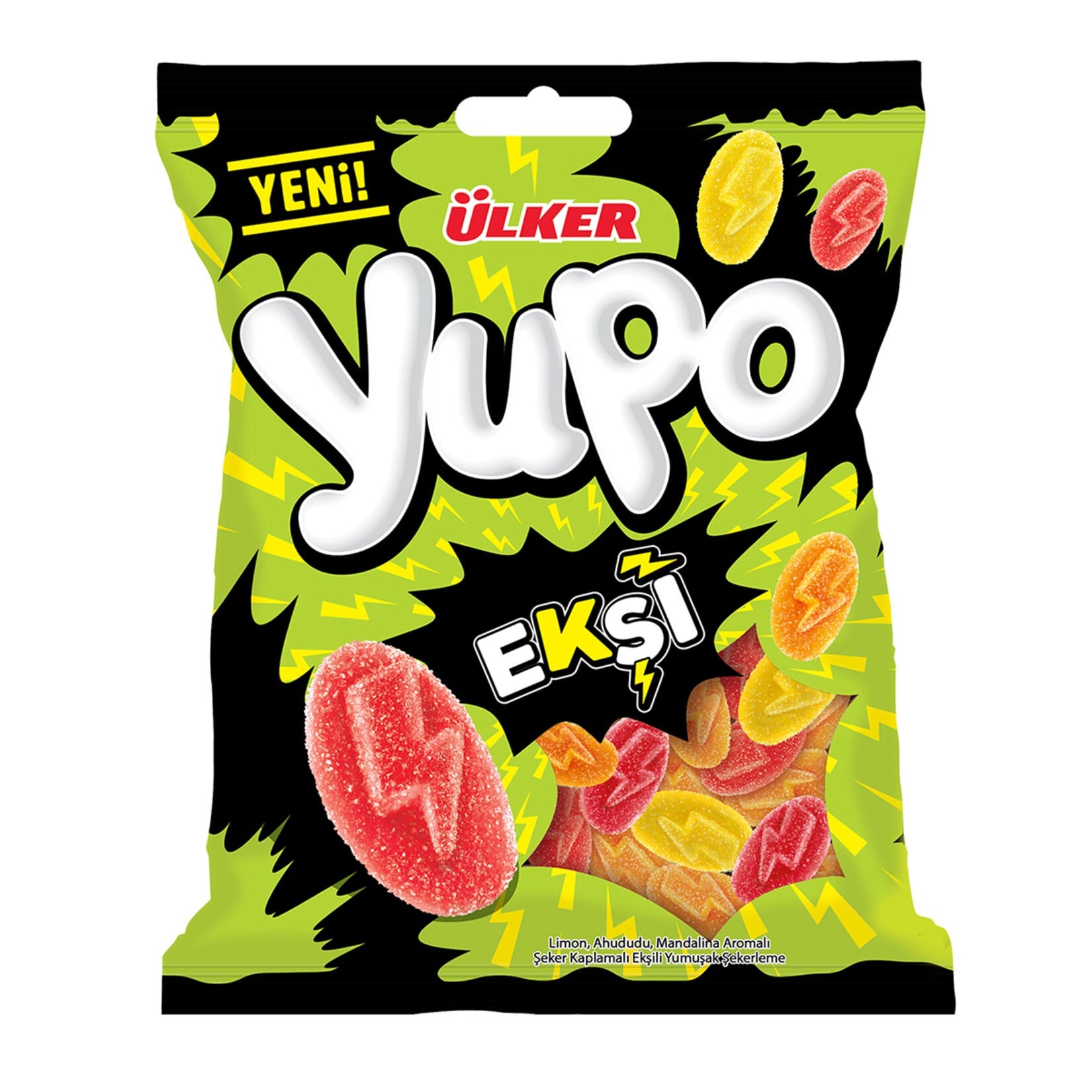 ÜLKER YUPO JELLY EKŞİ 65GR*24