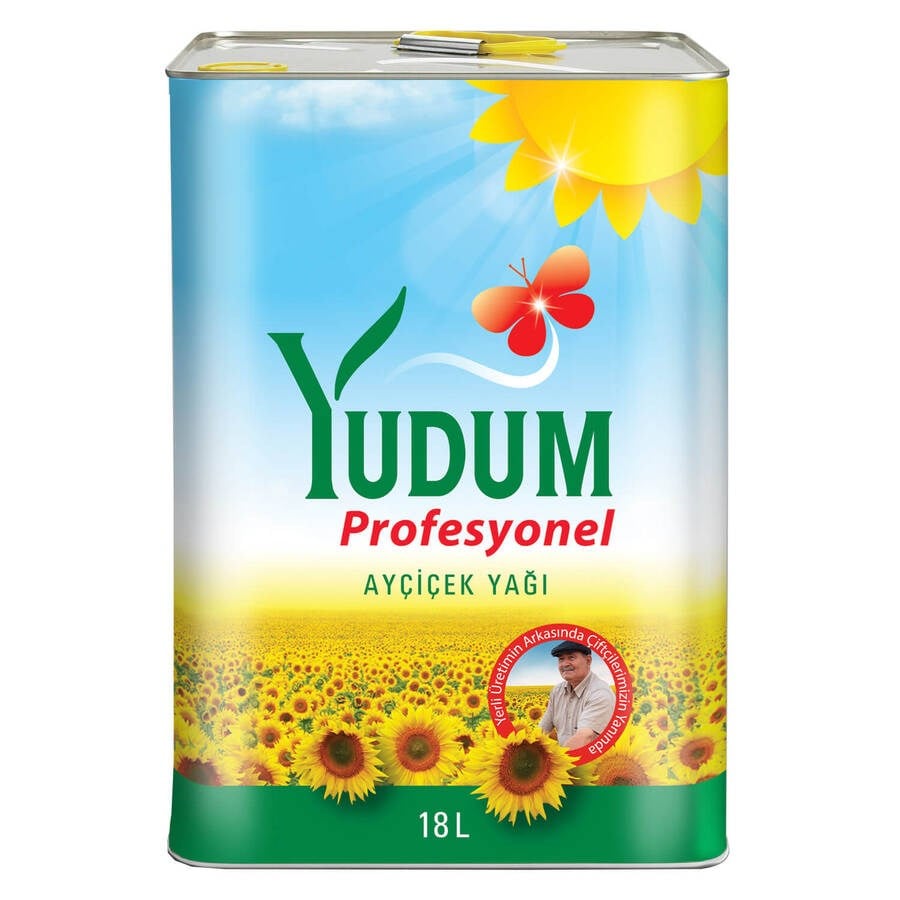 YUDUM PROFESYONEL 18 LT AYÇİÇEK YAĞI*45