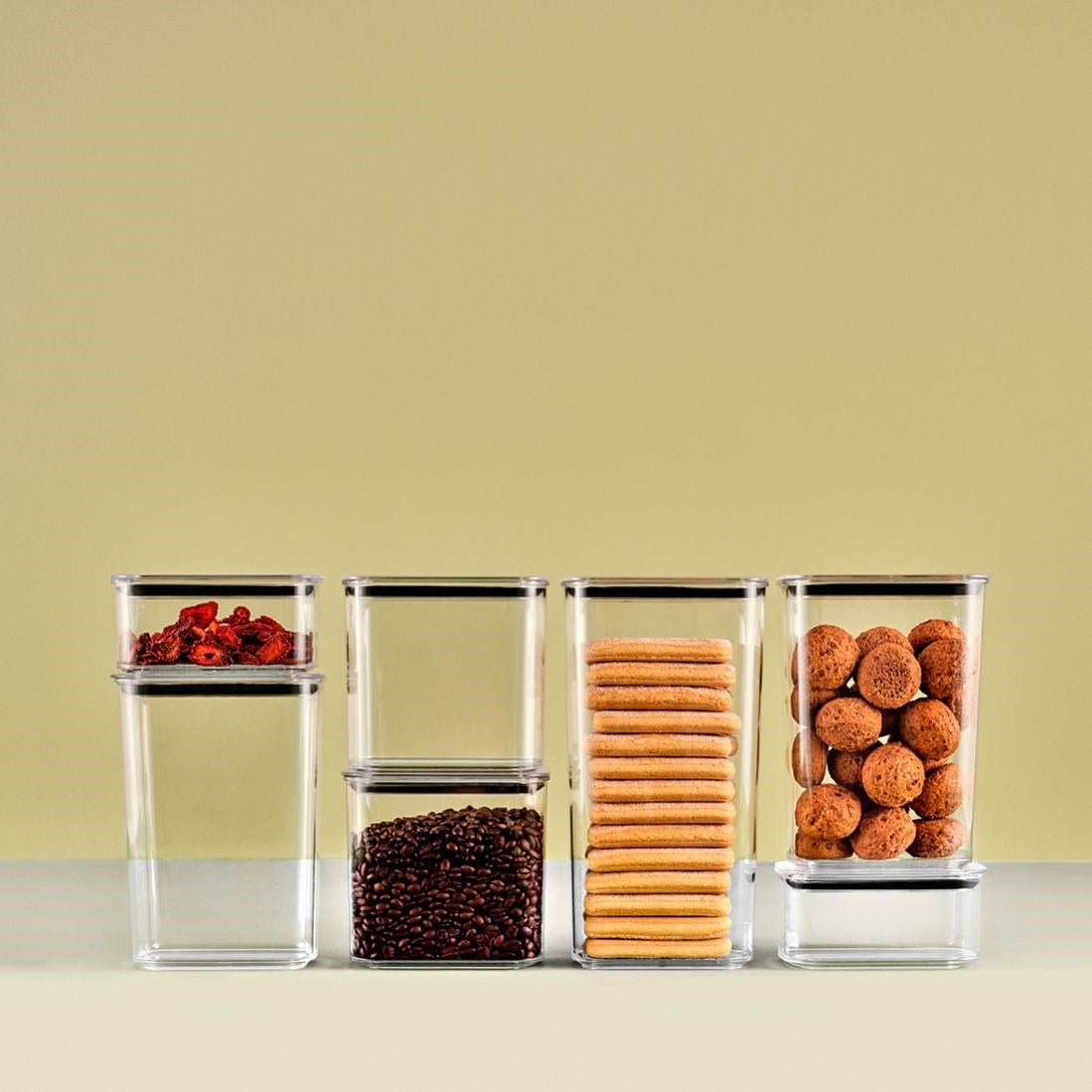 1500 ml Stock Saklama Kabı