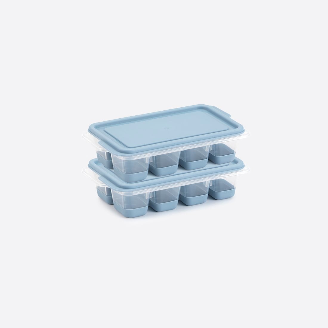 2 li Mini Kapaklı Silikon Buzluk