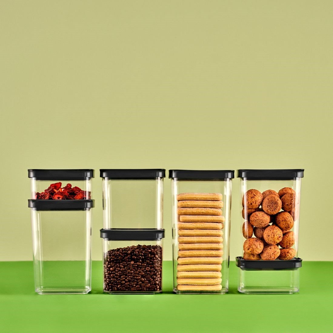 2800 ml Stock Plus Saklama Kabı
