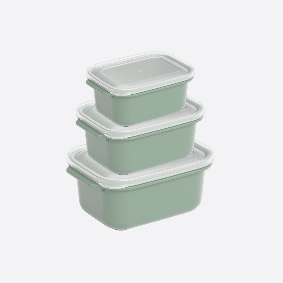 3 Parça Easy Keep Dikdörtgen Set ( 1000 x 2000 x 3500 ml )