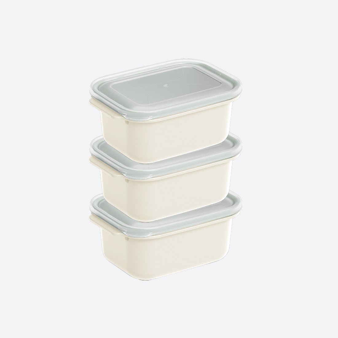 3 Parça Easy Keep Dikdörtgen Set ( 3 x 1000 ml )
