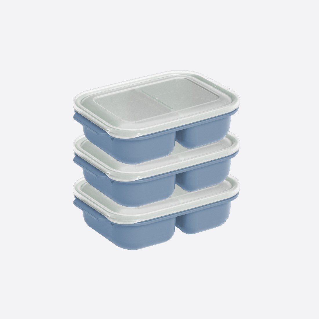 3 Parça Easy Keep Dikdörtgen Set ( 3 x 1200 ml )