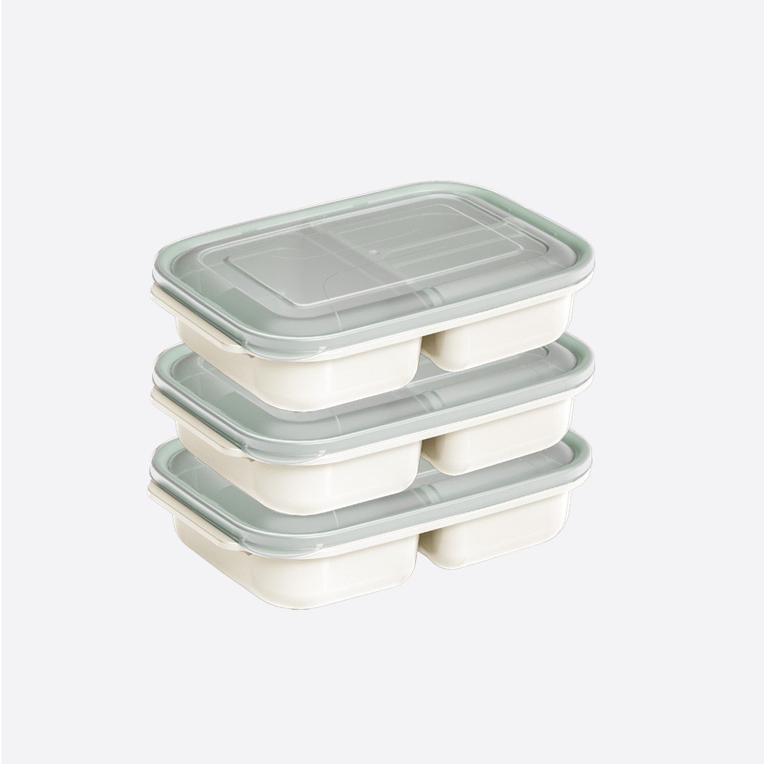 3 Parça Easy Keep Dikdörtgen Set ( 3 x 1700 ml )