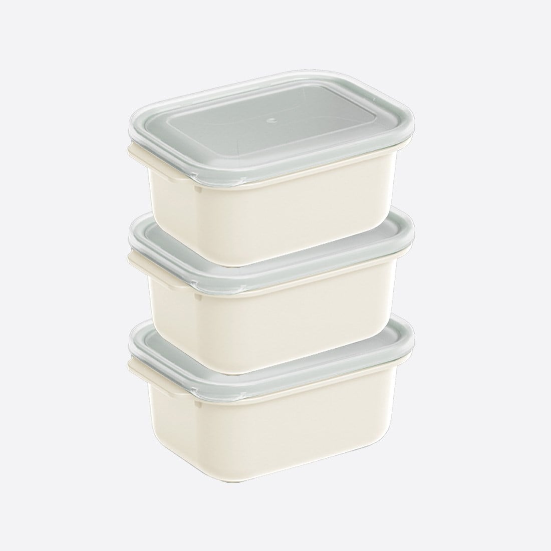 3 Parça Easy Keep Dikdörtgen Set ( 3 x 2000 ml )