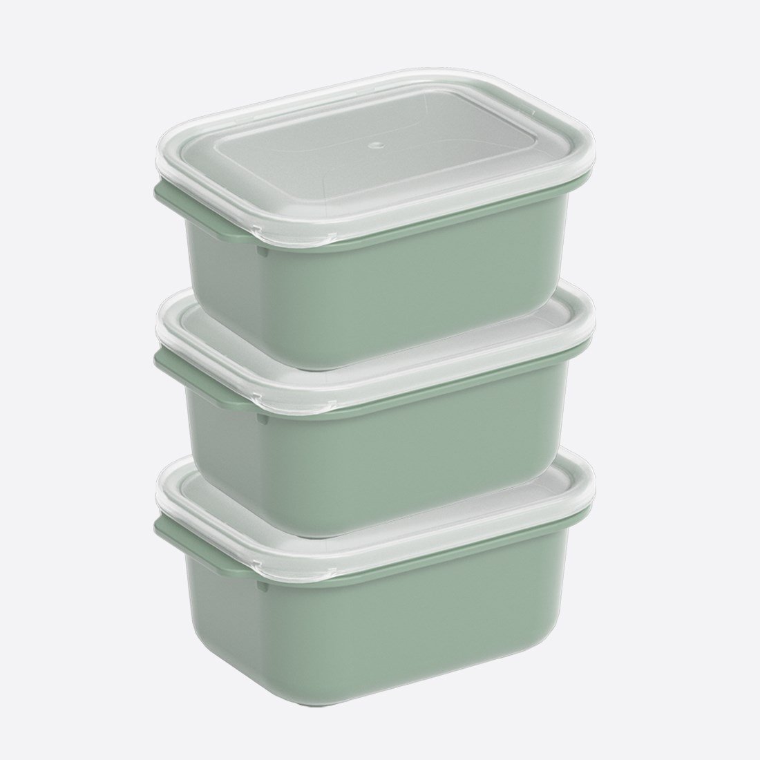 3 Parça Easy Keep Dikdörtgen Set ( 3 x 3500 ml )