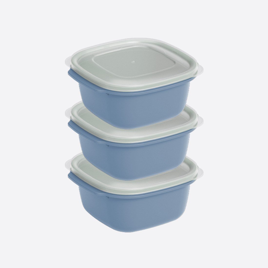 3 Parça Easy Keep Kare Set (3 x 2200 ml)
