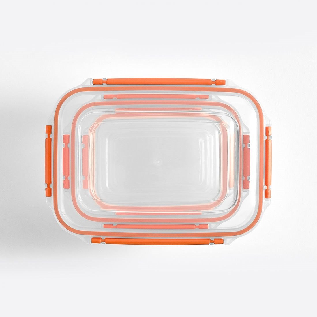3 Parça Master Dikdörtgen Set (1000-1800-3000 ml)