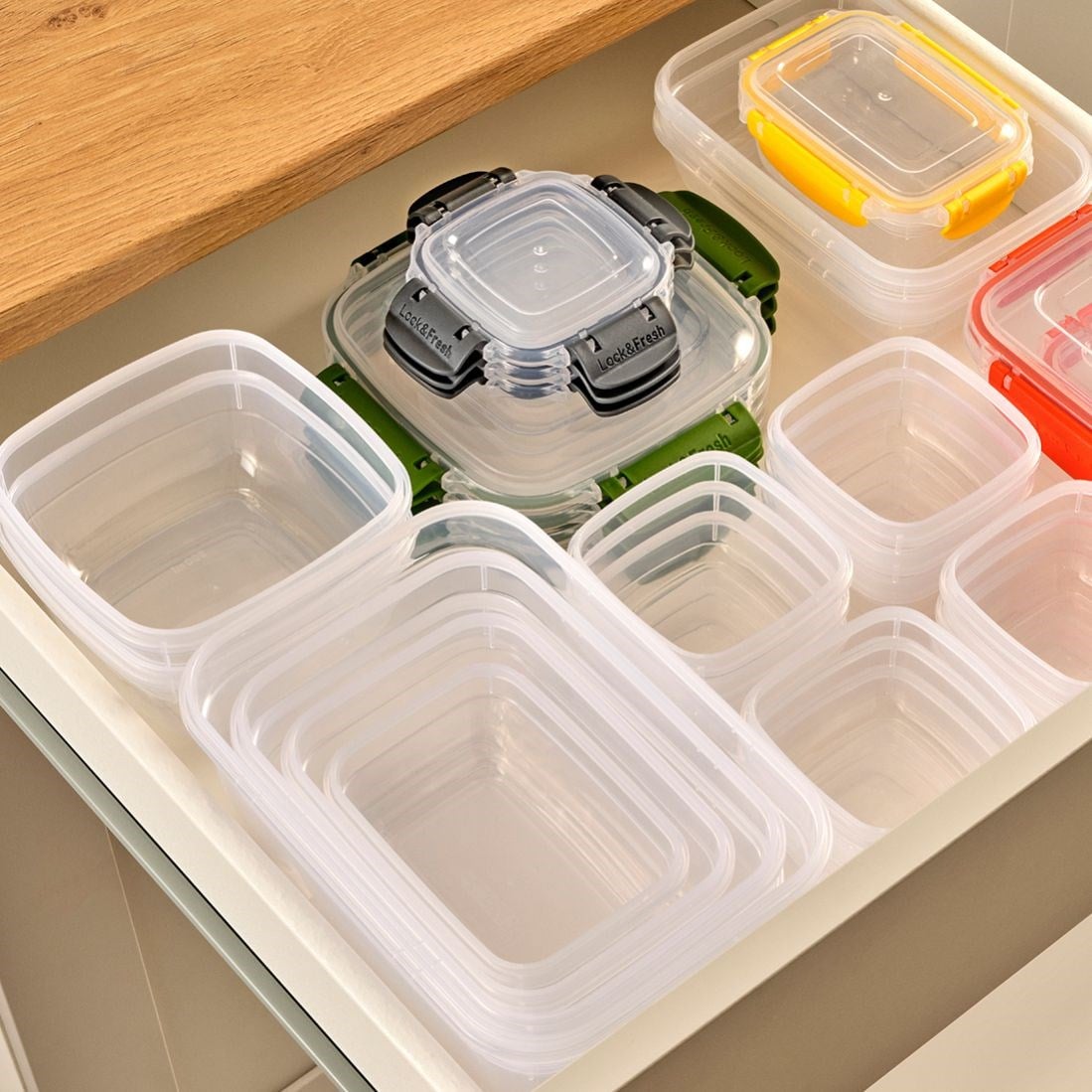 3 Parça Master Dikdörtgen Set (310-565-975 ml)