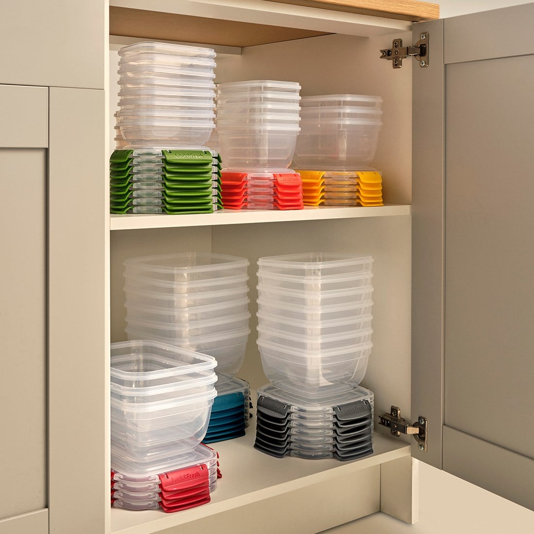 3 Parça Master Dikdörtgen Set (565-975-1675 ml)