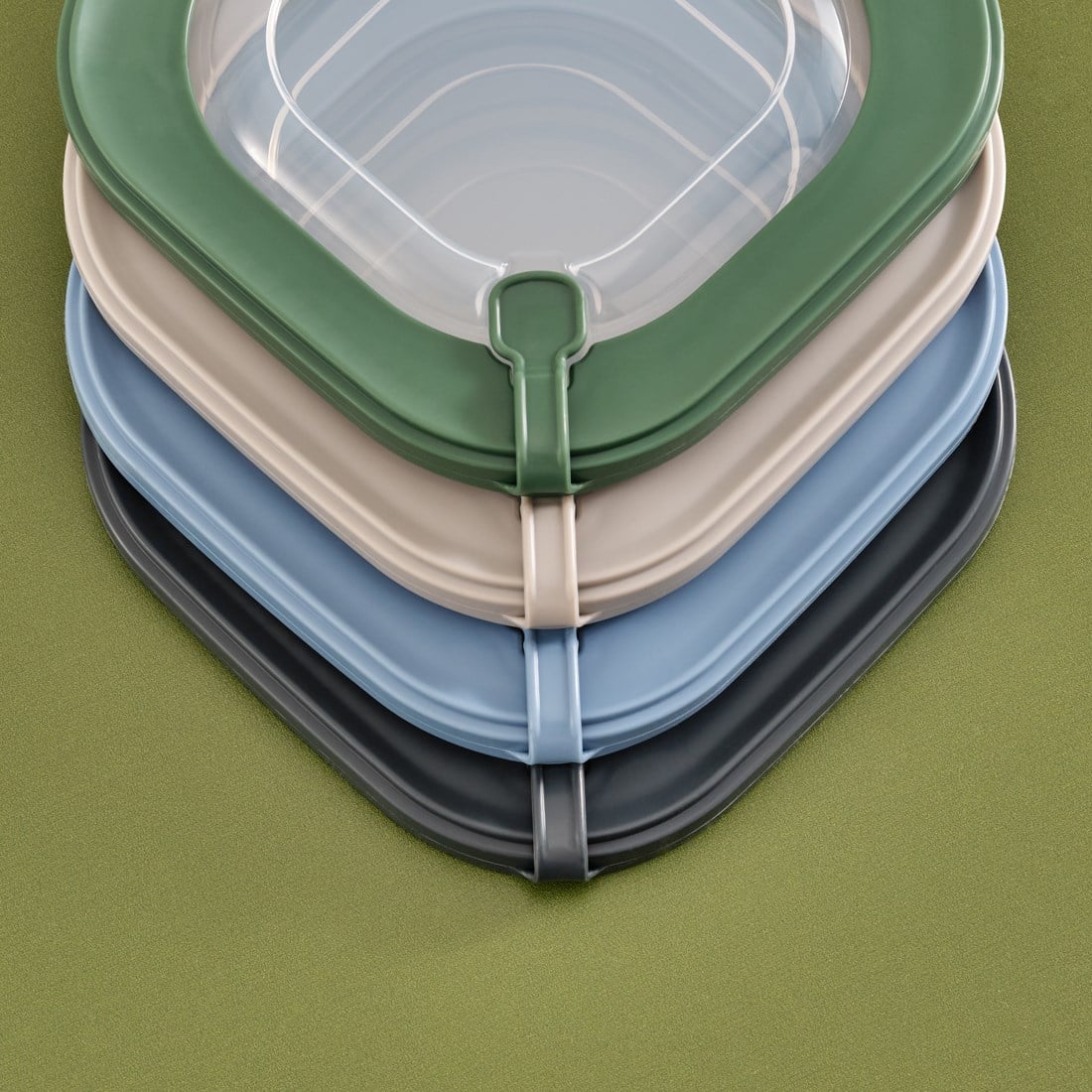 3 Parça MicroLine Set ( 600-1100-1800 ml )
