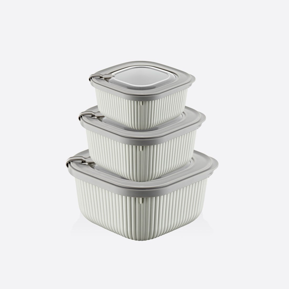 3 Parça MicroLine Set ( 600-1100-1800 ml )
