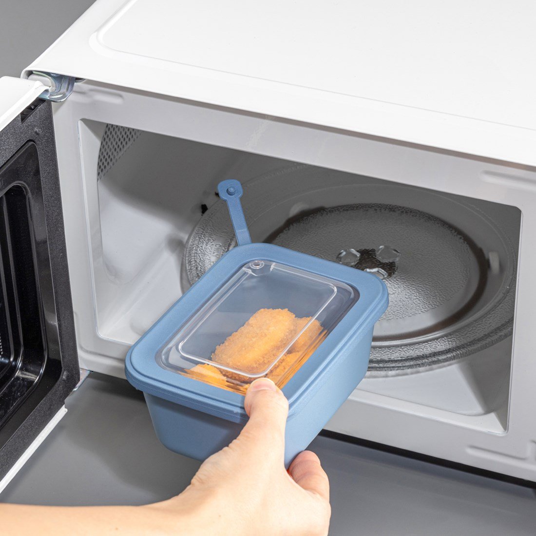 3 Parça MicroSafe Dikdörtgen Set ( 1100-1800-3000 ml )