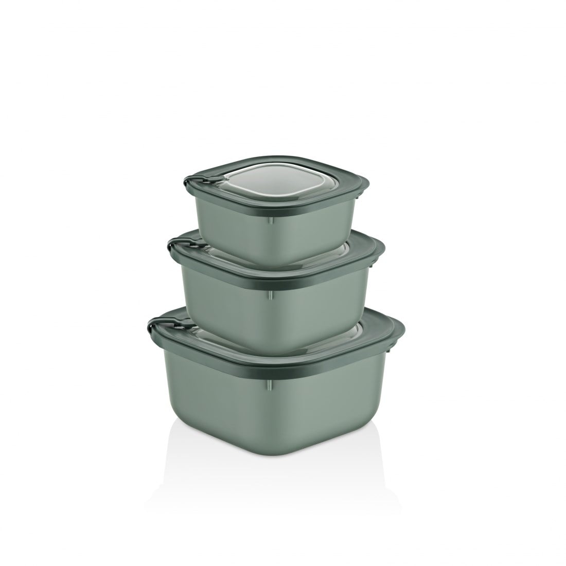 3 Parça MicroSafe Set ( 1100-1800-3000 ml )